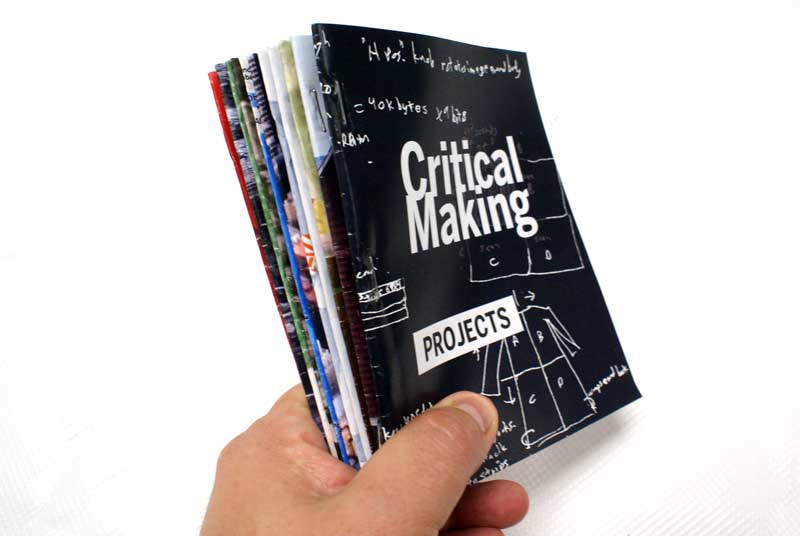 Critical Making (stack of booklets)