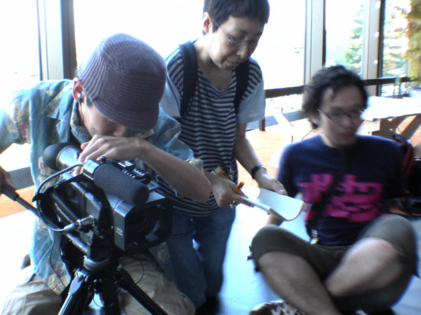 tv crew from japan